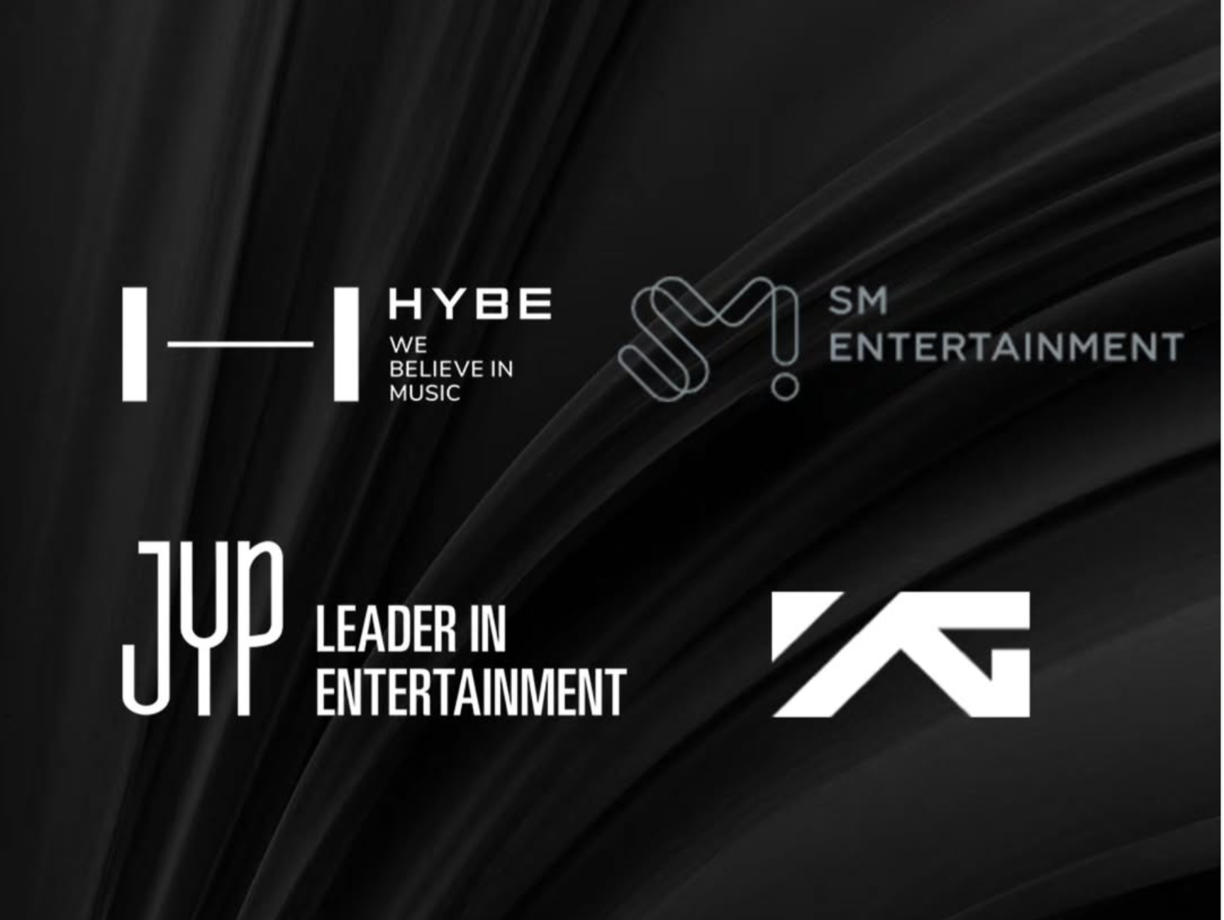 하이브·SM·JYP·YG, 글로벌 페스티벌 만들기 위한 합작법인 추진