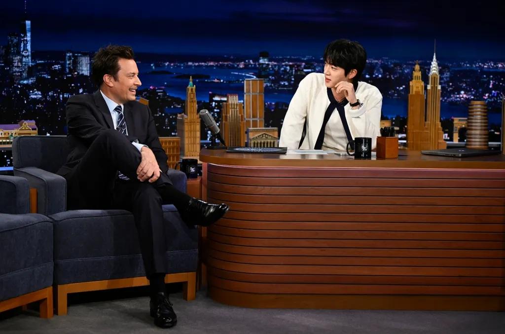 진, ‘지미팰런쇼’서단독 MC 도전부터 BTS 완전체복귀언급까지