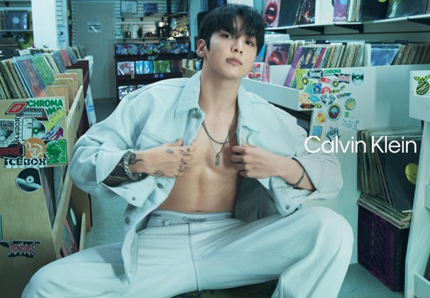 정국과 함께한, 캘빈클라인 봄 캠페인 공개